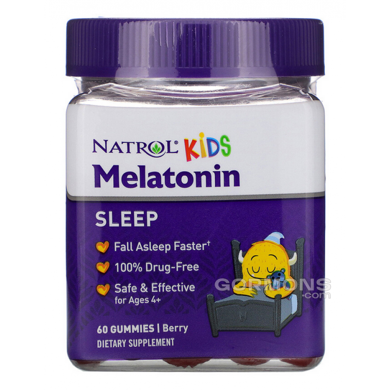 Мелатонин Natrol Kid's Melatonin 1 mg - 60 марм