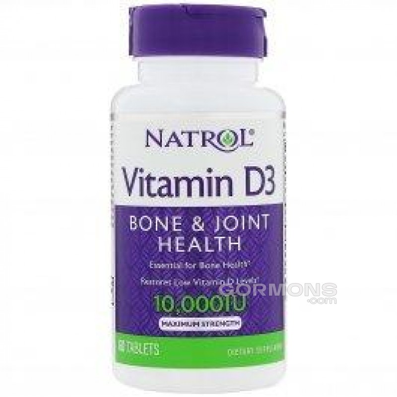 Natrol Vitamin D3 10,000IU - 60 таб