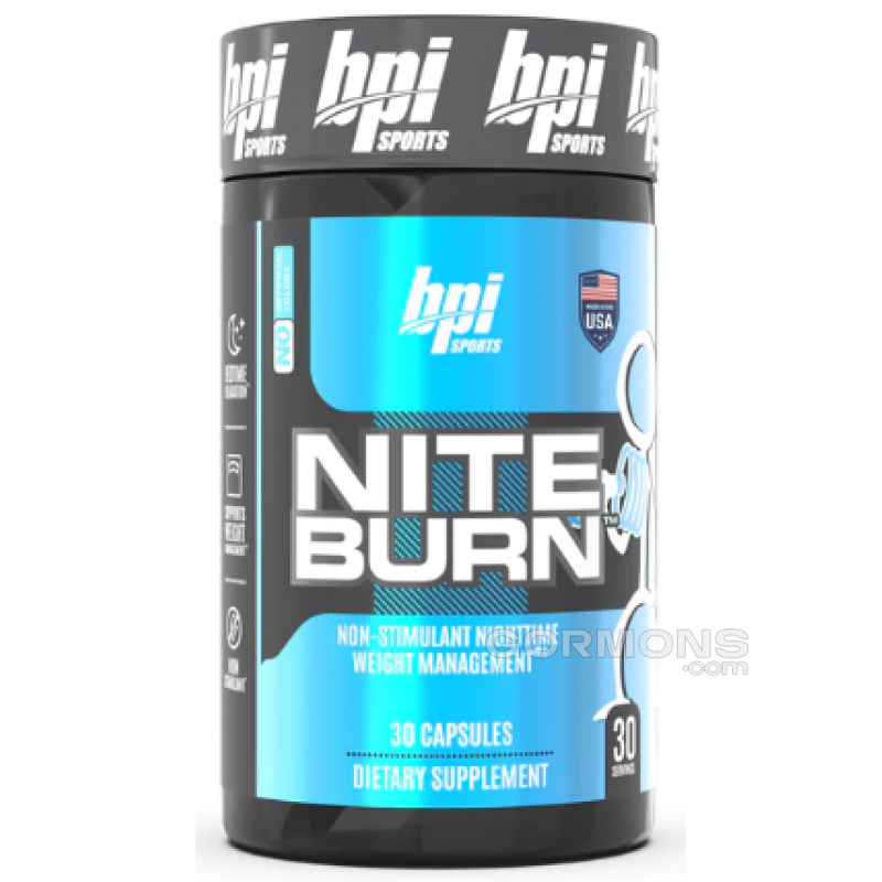 Жироспалювач BPI Sports BPI Nite Burn 30 кап