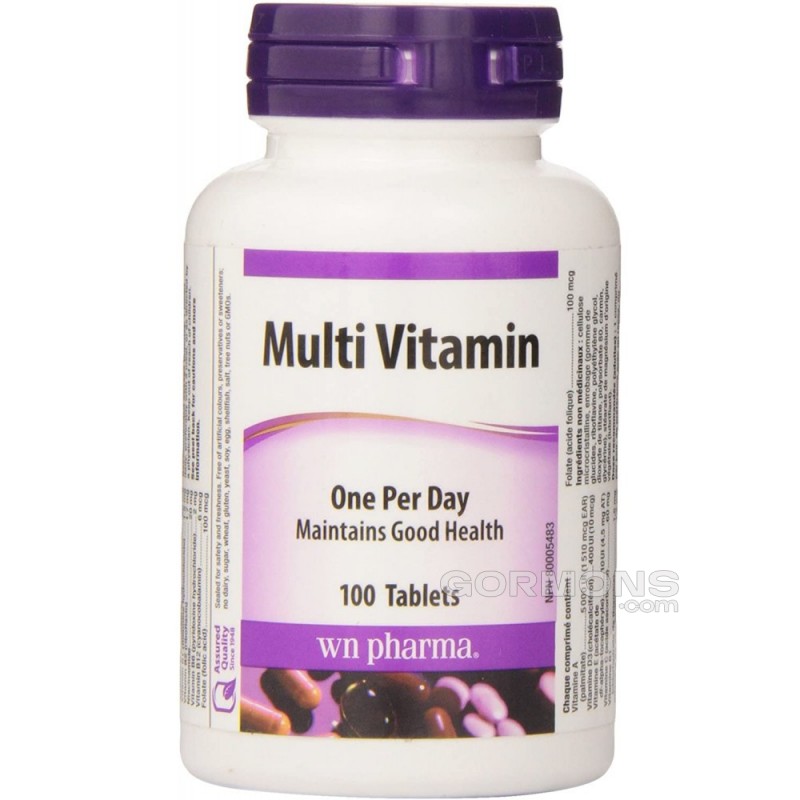 Витамины Webber Naturals - Multi Vitamin One Per Day (100 tabs)