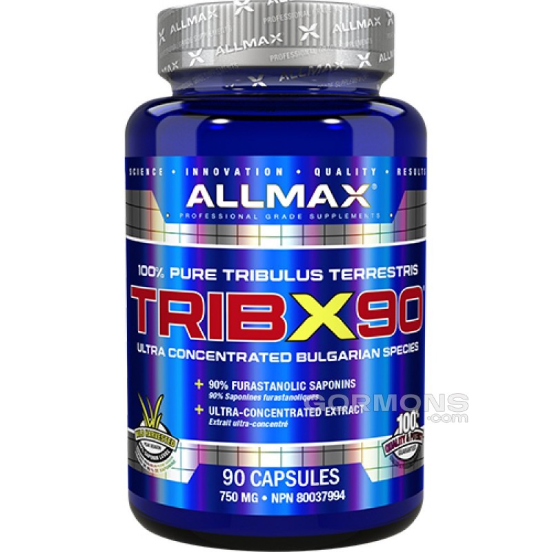 Тестостероновый бустер ALLMAX - Trib X 90 (90 caps)