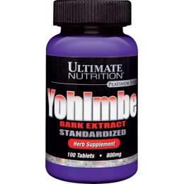 Жироспалювач Ultimate Nutrition Yohimbe Bark Extract 800 mg - 100 tab