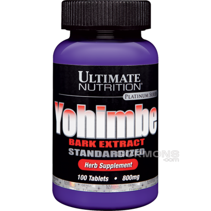 Жироспалювач Ultimate Nutrition Yohimbe Bark Extract 800 mg - 100 tab