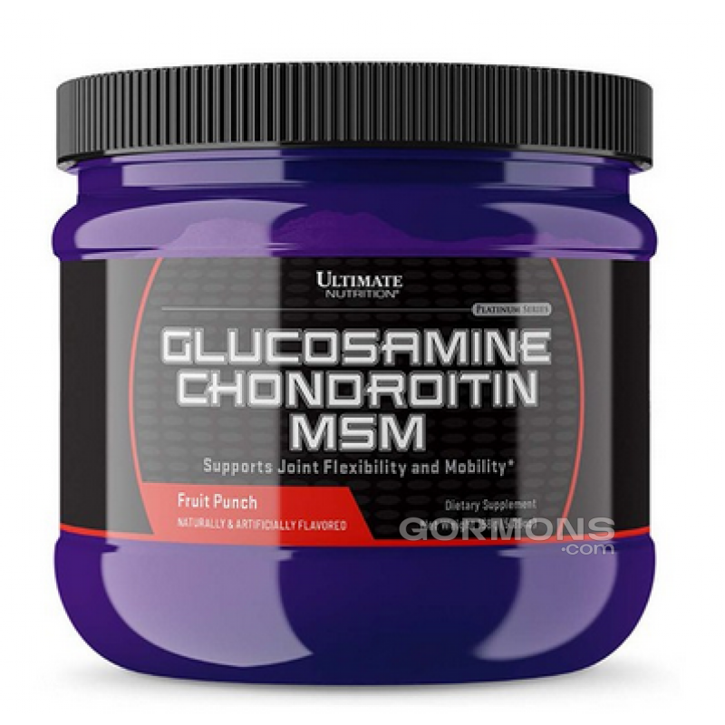Хондропротектор Ultimate Nutrition Glucosamine & CHONDROITIN, MSM — 158 г