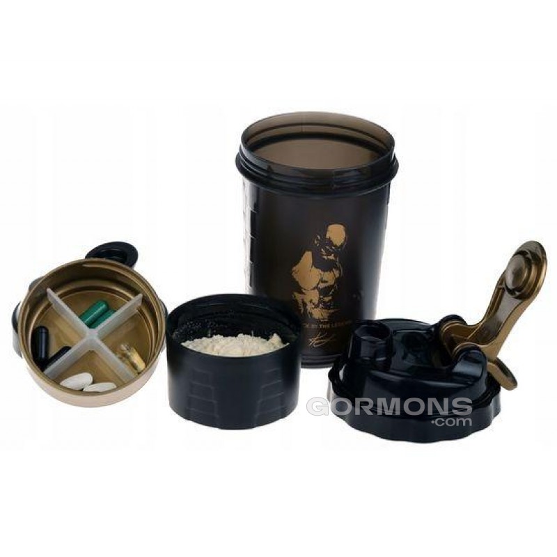 Шейкер Kevin Levrone Shaker Black 3 in 1