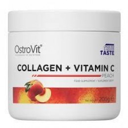 Колаген Ostrovit Collagen + Vitamin C 200 g
