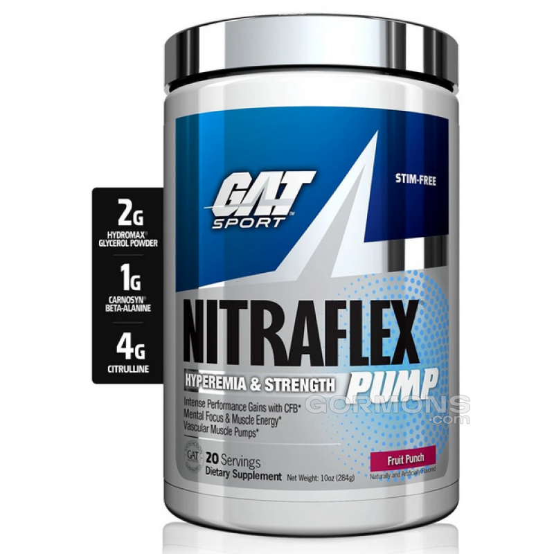 Передтренувальний комплекс GAT sport GAT Nitraflex Pump 284 g