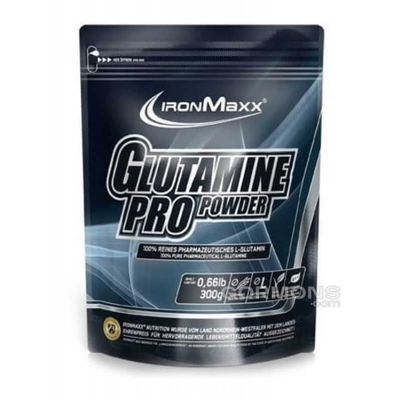Глутамин IronMaxx Glutamine Pro Powder - 300 гр