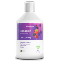 Коллаген Sporter Collagen peptide 200000 - berry - 500 мл