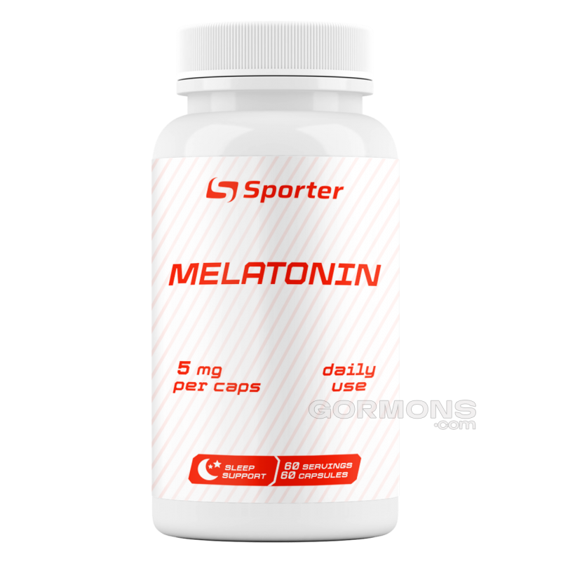 Мелатонін Sporter Melatonin 5 мг 60 капс
