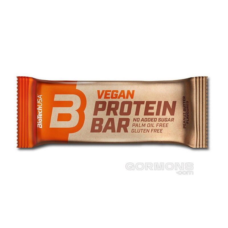 Протеїнові батончики BioTech Vegan Protein Bar 20х50g