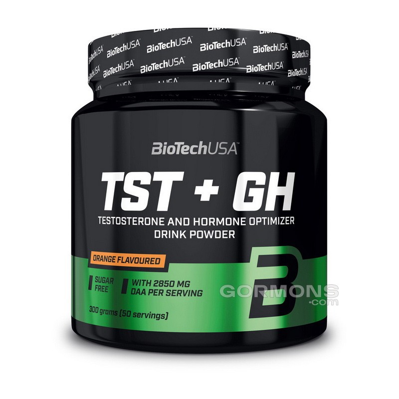 Повышение тестостерона BioTech USA TST+ GH 300 g