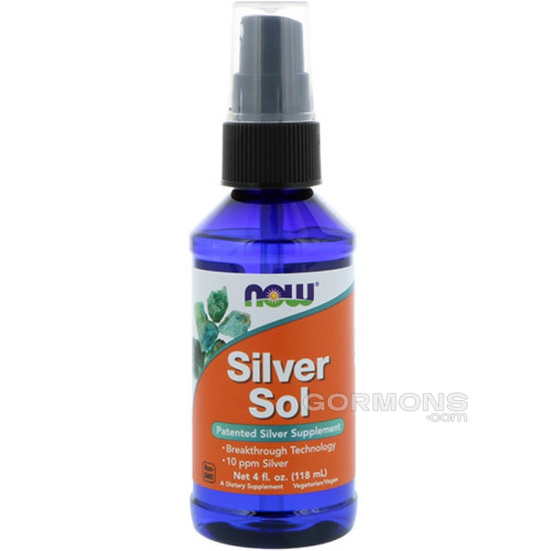 Колоїдне срібло NOW Foods Silver Solution 237 ml Колоїдне срібло NOW Foods Silver Solution 237 ml