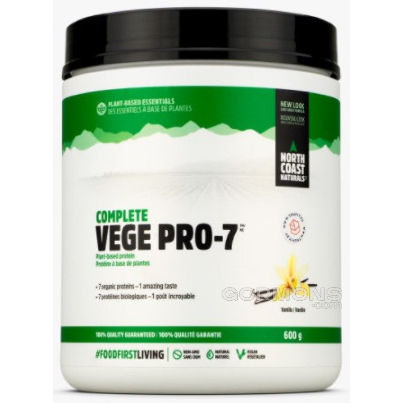 Протеїн North Coast Naturals Vege Pro 7 600г