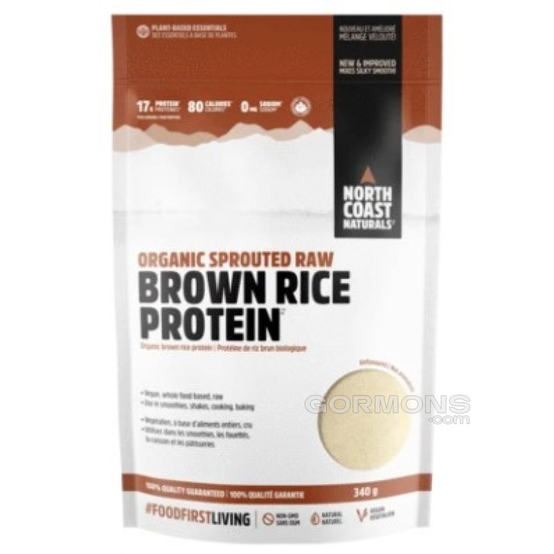 Рисовий протеин North Coast Naturals Organic Brown Rice Protein - 340 г