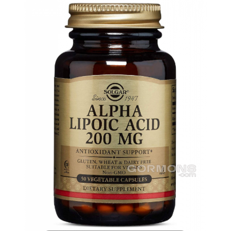 Solgar Alpha Lipoic Acid 200 mg - 50 Caps
