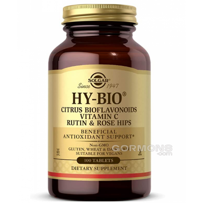 Витамин ц Solgar HY-BIO - 100 tab