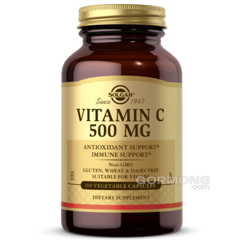 Вітамін ц Solgar Vit C Veg 500 mg - 100 caps