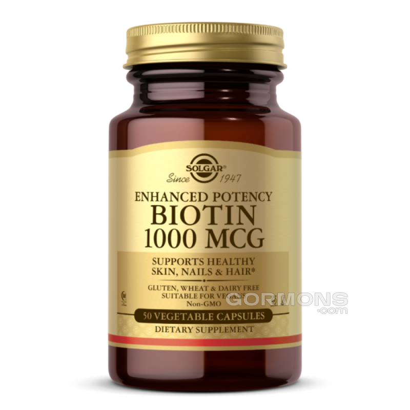 Біотин Solgar Biotin 1000 mcg - 50 Tabs