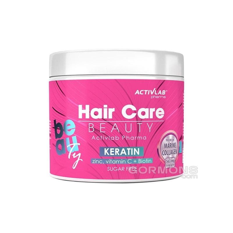 Морской коллаген Activlab Hair Care Beauty 200 g (5g collagen marine,vitamin C, zinc, biotyna, keratine,selen)