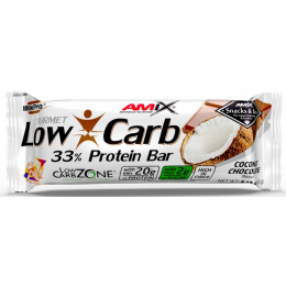 Протеїнові батончики Amix Low-Carb 33% Protein Bar 15х60g
