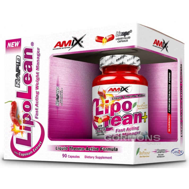 Жироспалювач Amix LipoLean Liquid Rapid - 90 капс