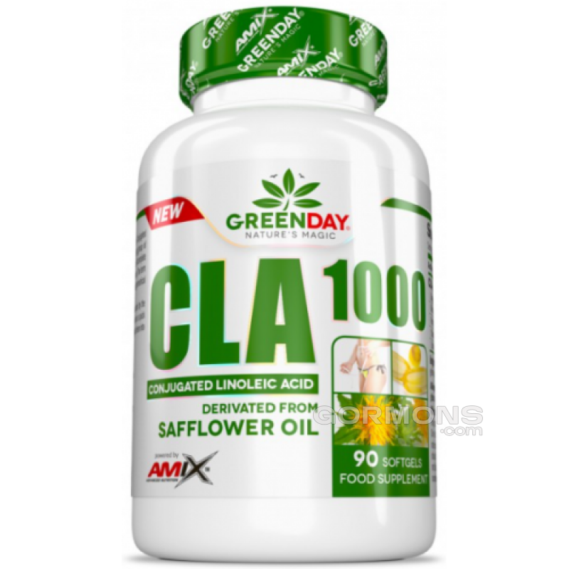 Жиросжигатель Amix GreenDay CLA 1000 - 90 софт гель