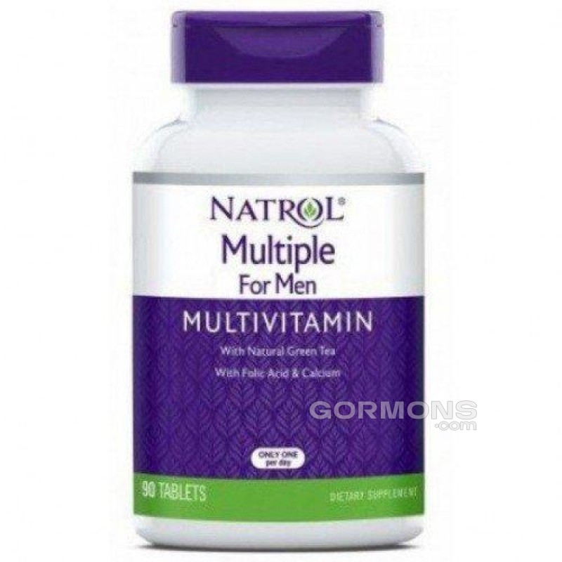 Вітаміни для чоловіків Natrol Multiple for Men Multivitamin 90 таб