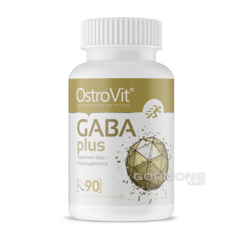 Габа з мелатоніном, антистрес OstroVit Gaba Plus 90 капс