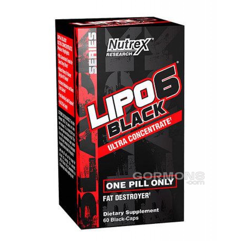 Жиросжигатель Nutrex Lipo 6 Black Ultra Concentrate 30 caps