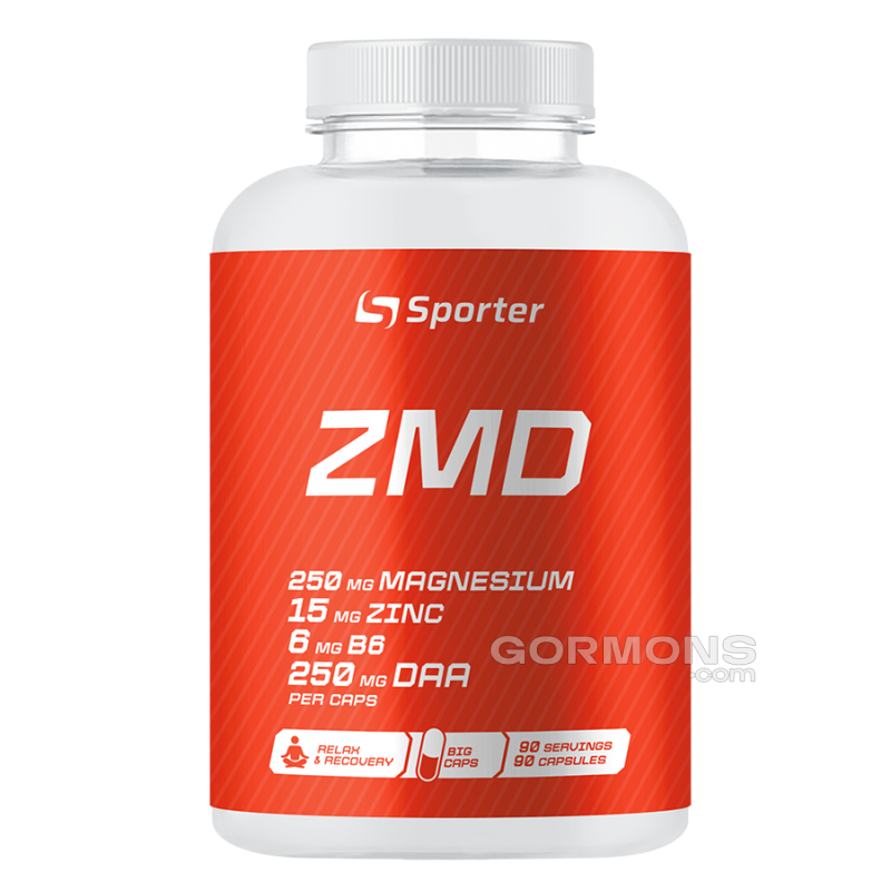 Тестостероновый бустер Sporter ZMD - 90 капс з DAA