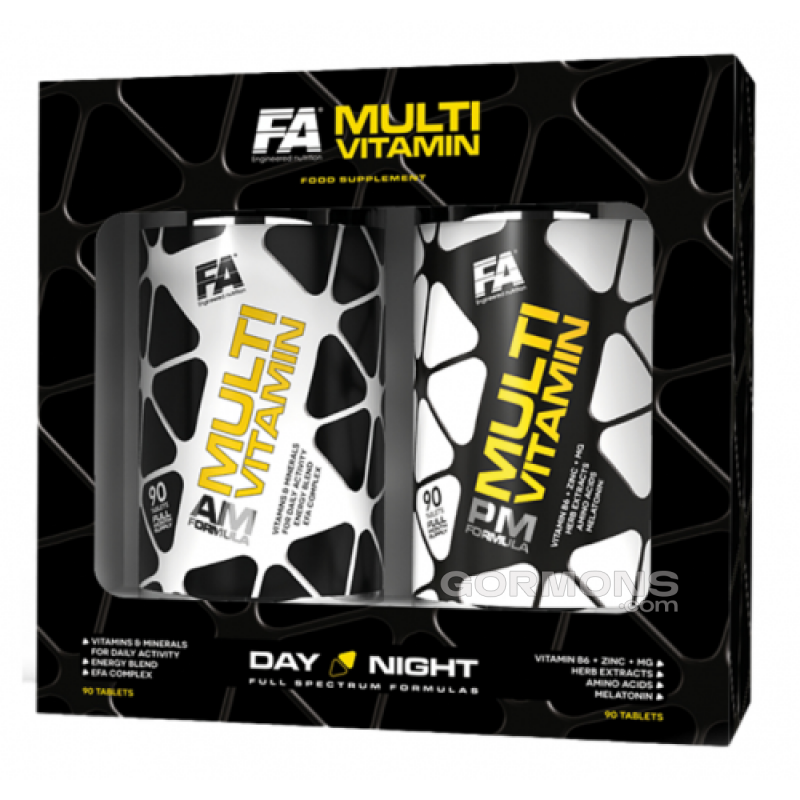Витамины Fitness Authority MultiVitamin AM PM Formula - 2x90 таб