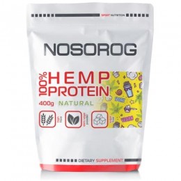Конопляний протеїн Nosorog Hemp Protein натуральний, 400 грам