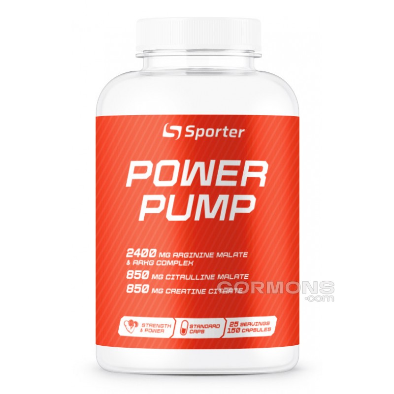 Предтрен Sporter Power Pump - 150 капс