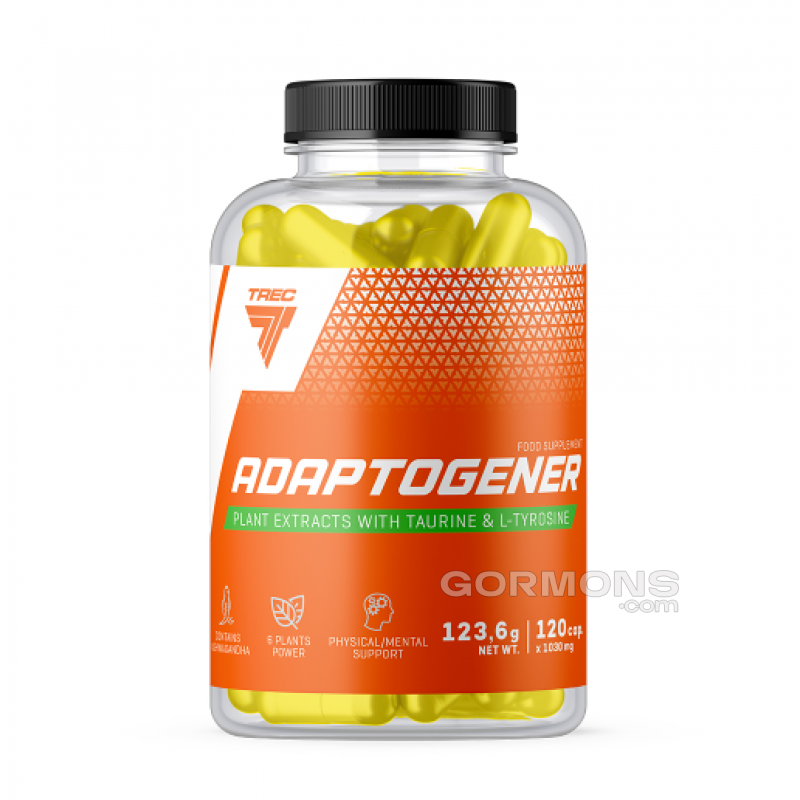 Покращення роботи неровової системи Trec Nutrition Adaptogener - 120 капс Покращення роботи неровової системи Trec Nutrition Adaptogener - 120 капс