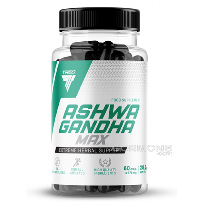 Вітаміни Trec Nutrition Ashwagandha MAX - 60 капс