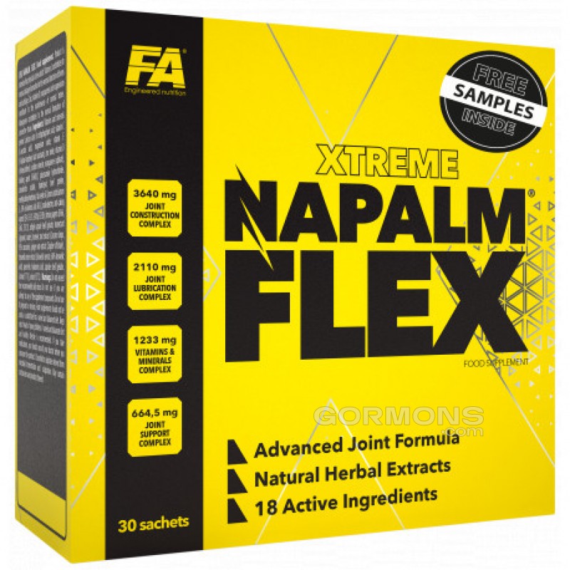 Хондропротектор Fitness Authority Napalm Flex - 30 пакетиков