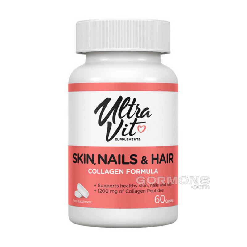 Вітаміни для жінок VP Lab Skin, Nails & Hair 60 caplets