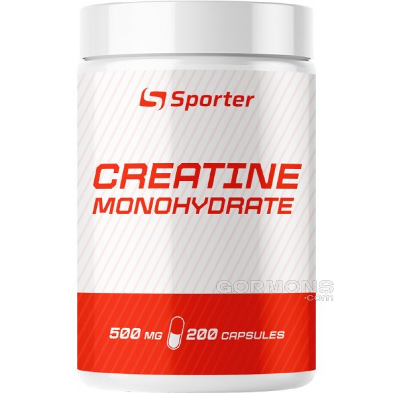 Креатин Sporter Creatine monohydrate - 200 капс