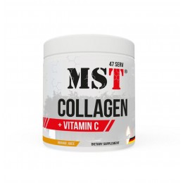 Колаген + вітамін Ц MST Collagen + vitamin C 47 порцій 305,5 грамів