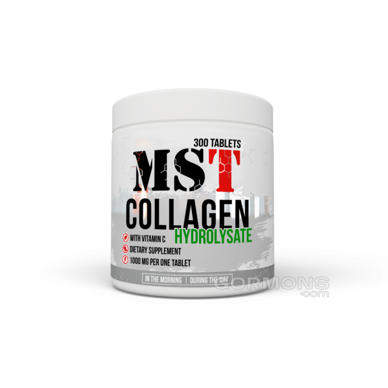 Колаген + Вітамін MST Collagen Hydrolysed | 1 таблетка – 1 грам | 300 таблеток