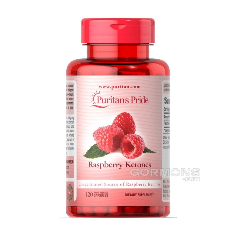 Жиросплювач Puritan's Pride Raspberry Ketones 100 mg 120 caps