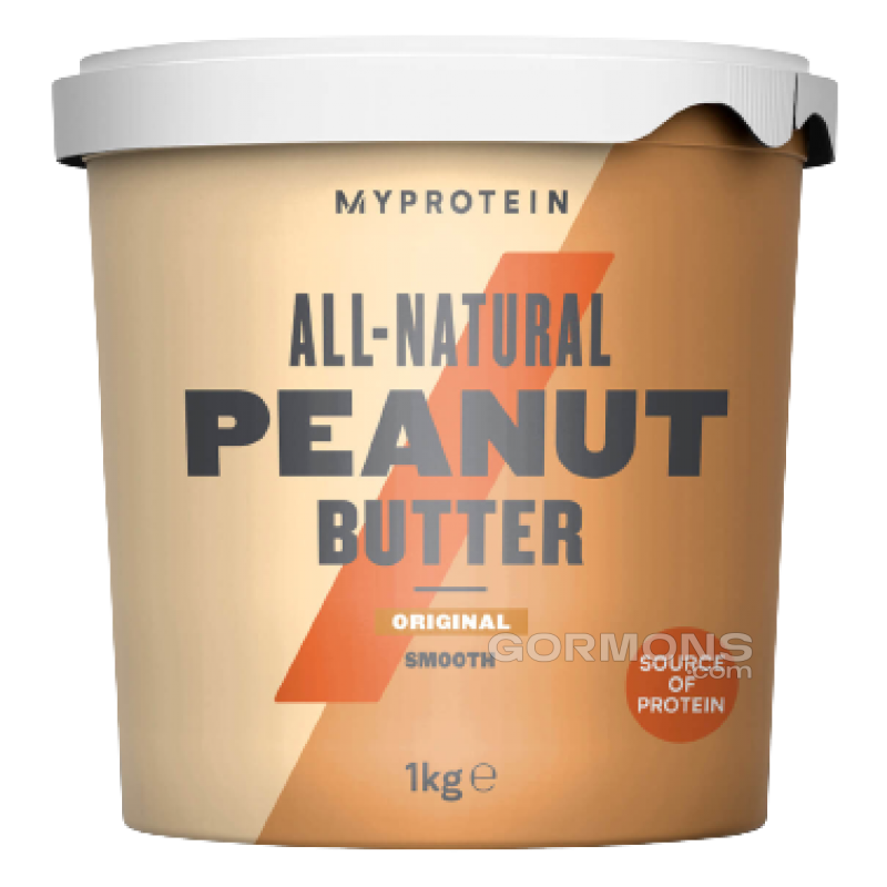 Арахісова паста MyProtein All-Natural Peanut Butter 1000 g Original Smooth