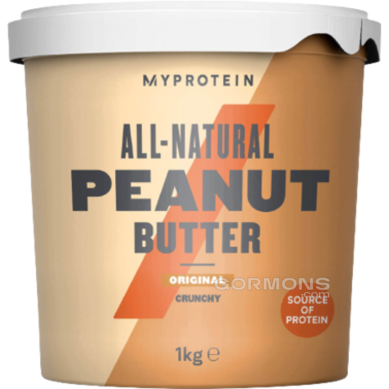 Арахісова паста MyProtein All-Natural Peanut Butter 1000 g Original Crunchy