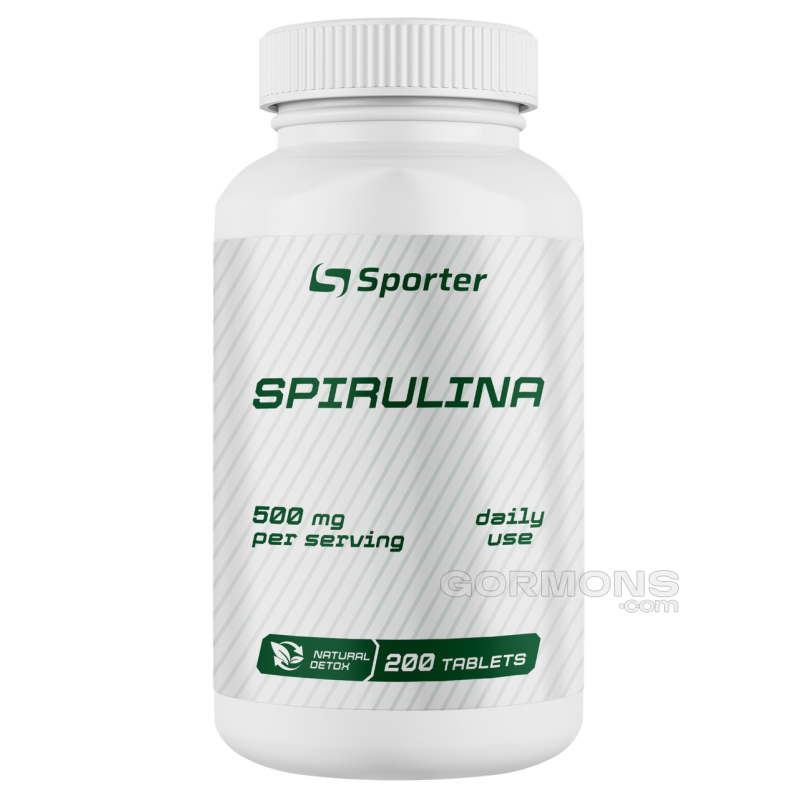 Спіруліна Sporter Spirulina - 200 таб Спіруліна Sporter Spirulina - 200 таб