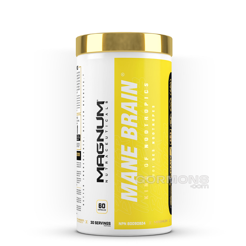 Покращення мозкової активності Magnum Mane Brain 60 капс / 30 порцій ноотроп
