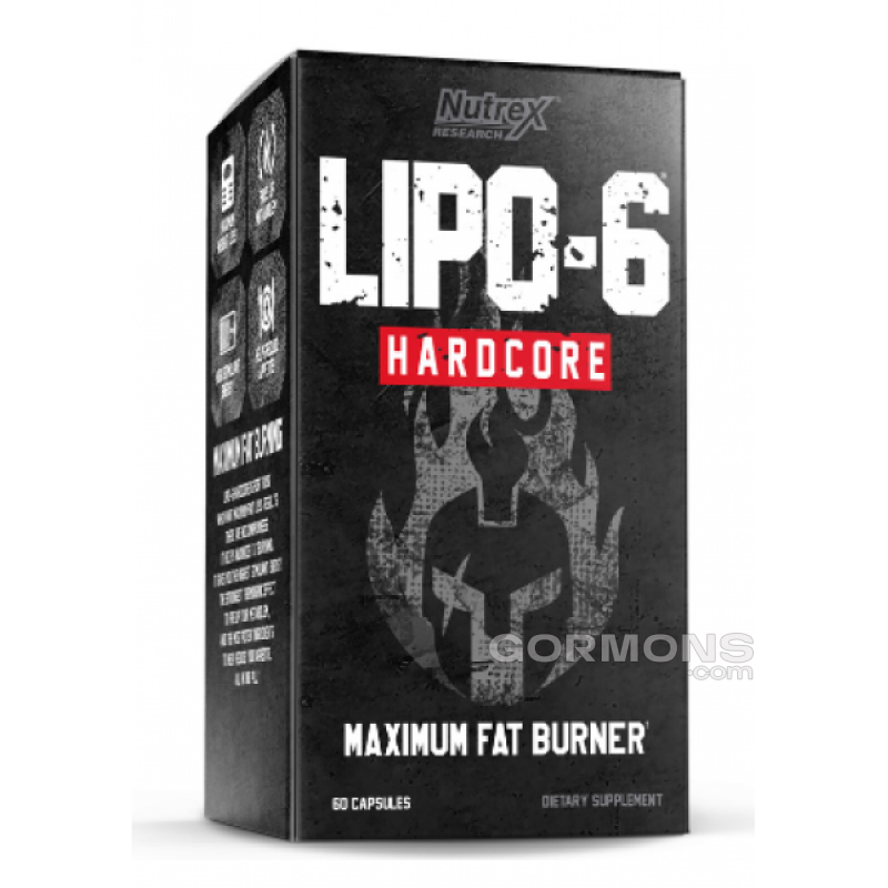 Жиросплювач Nutrex Lipo-6 Hardcore - 60ct