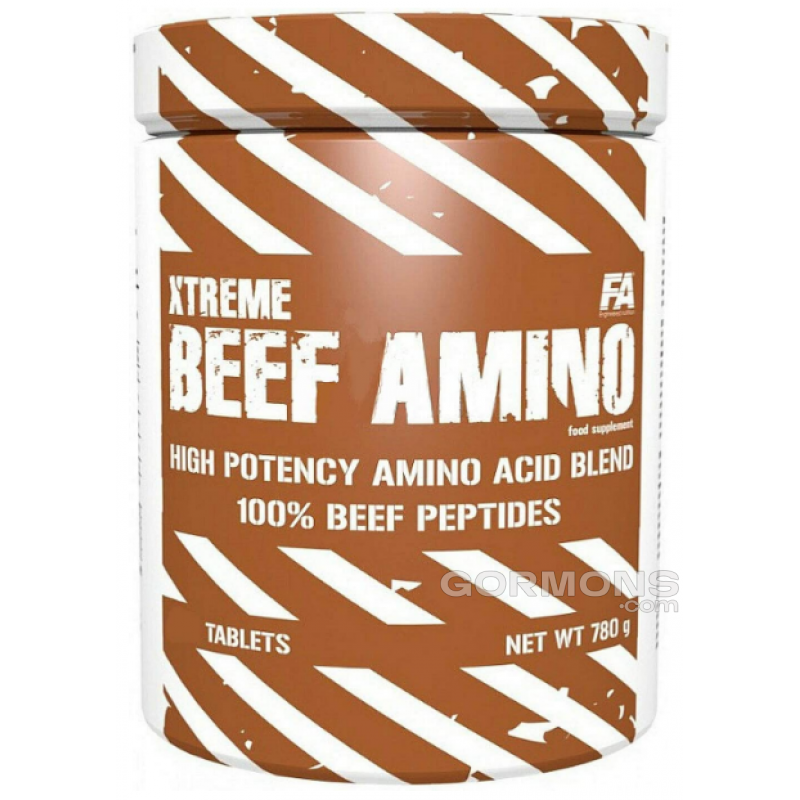 Яловичі амінокислоти Fitness authority Beef Amino - 600 таб