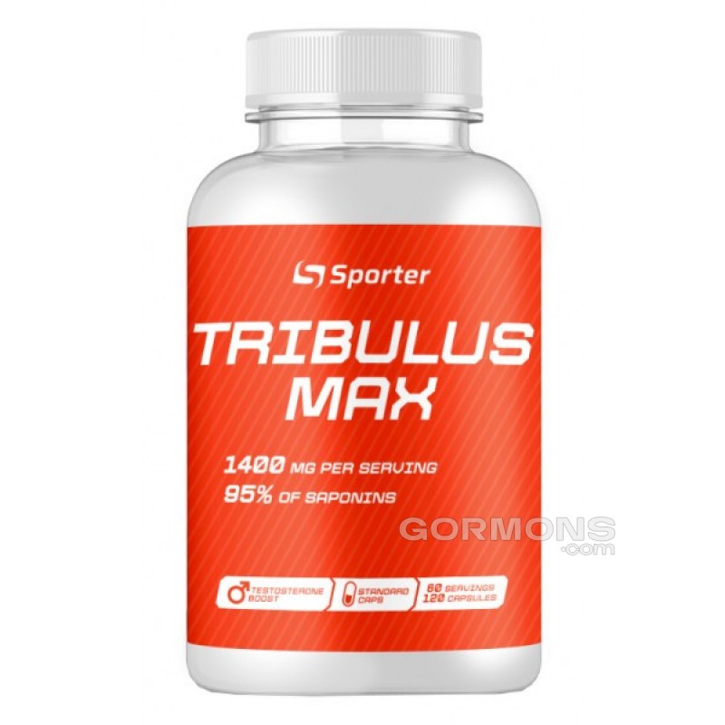 Тестостероновий бустер Sporter Tribulus Max 120 caps