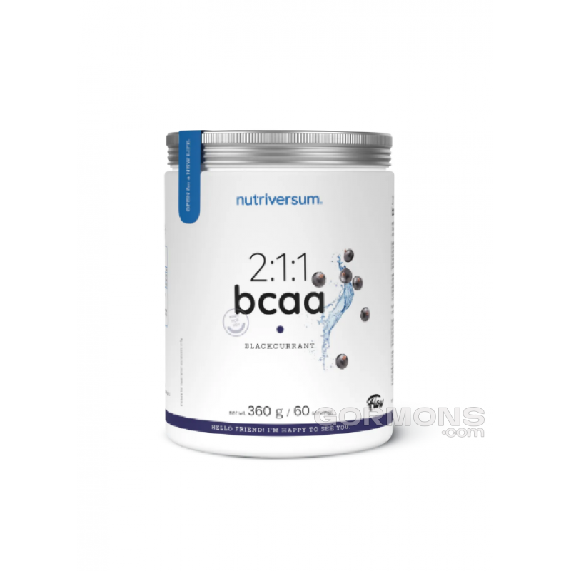 Амінокислоти Nutriversum 2:1:1 BCAA 360 г
